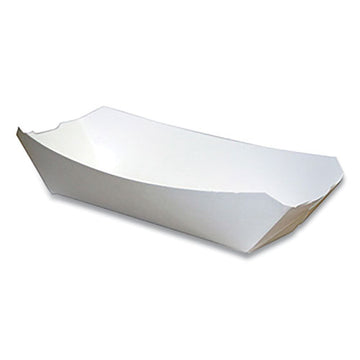 Pactiv Evergreen Paperboard Food Trays, #12 Beers Tray, 6 X 4 X 1.5, White, 300-carton freeshipping - TVN Wholesale